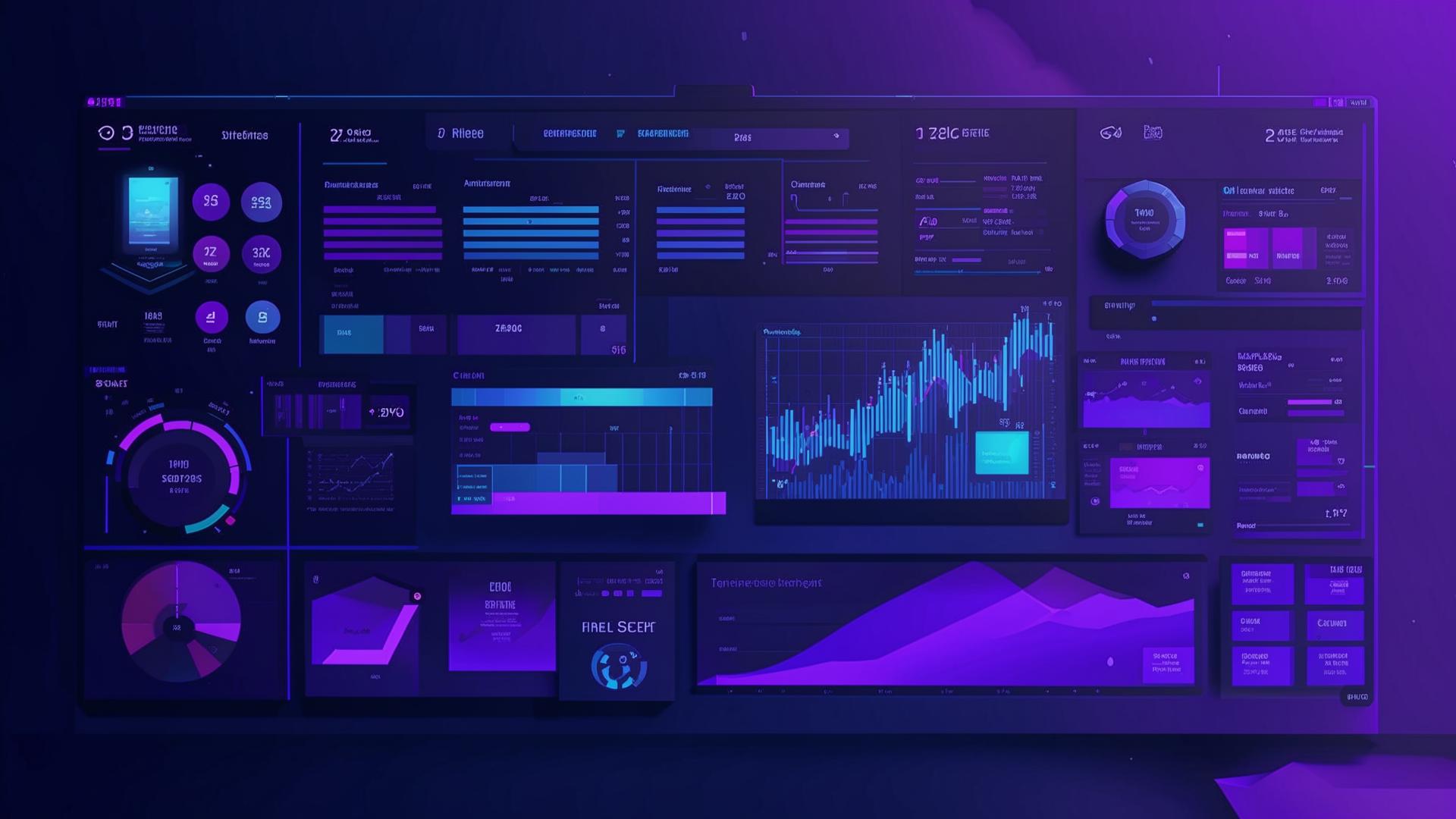 FinTech AI Dashboard Interface